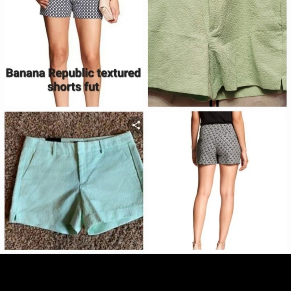 Banana Republic textured shorts